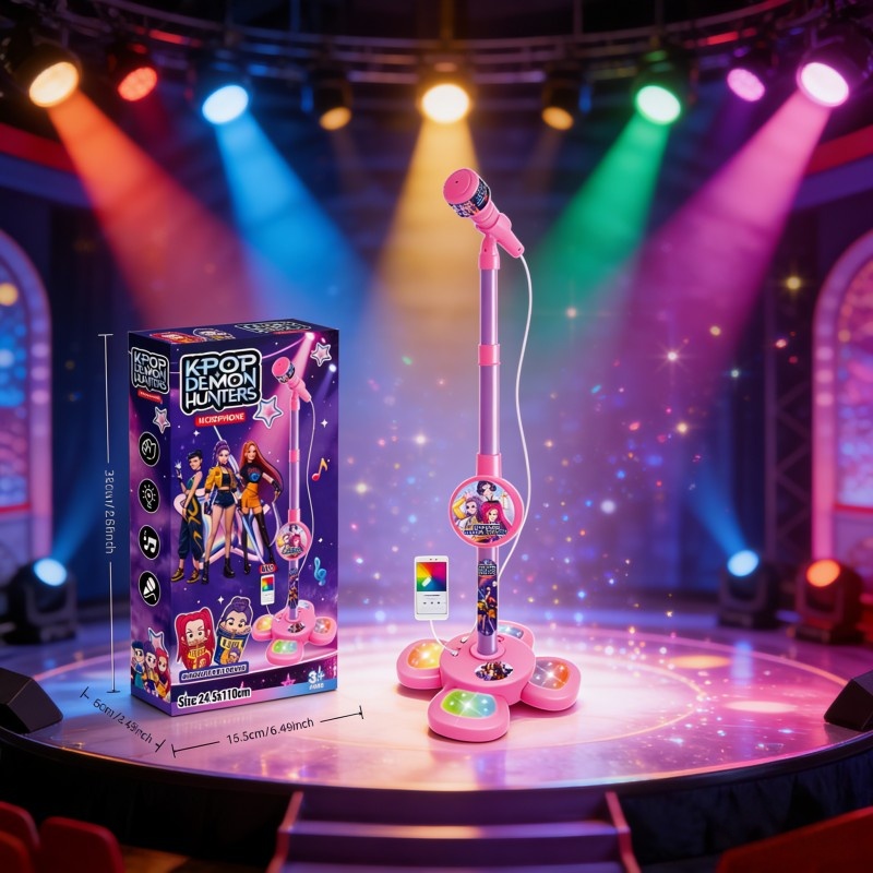 Kids Home Education - Mikrofon i gitara karaoke dla dzieci