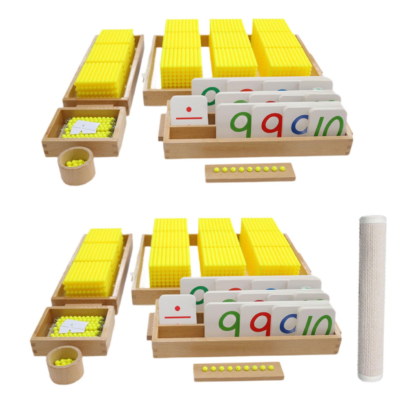 Kids Education System - Zabawki matematyczne Montessori, system dziesiętny, klasyczne