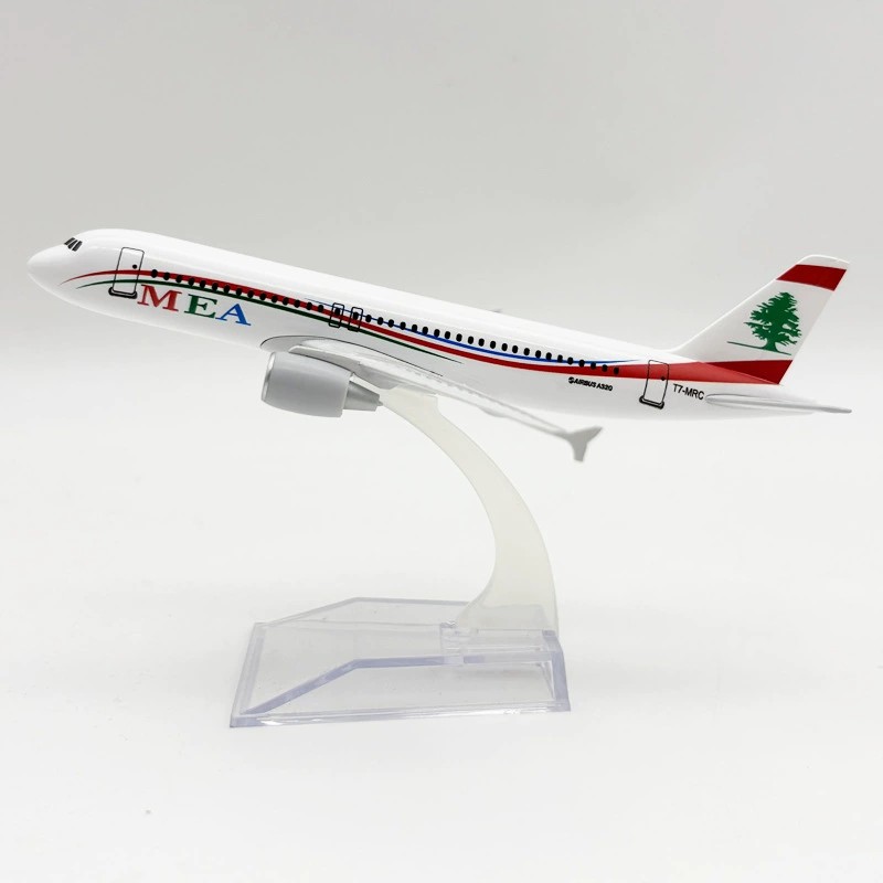 Kids Home Education - Model samolotu kolekcjonerski 16 cm A320