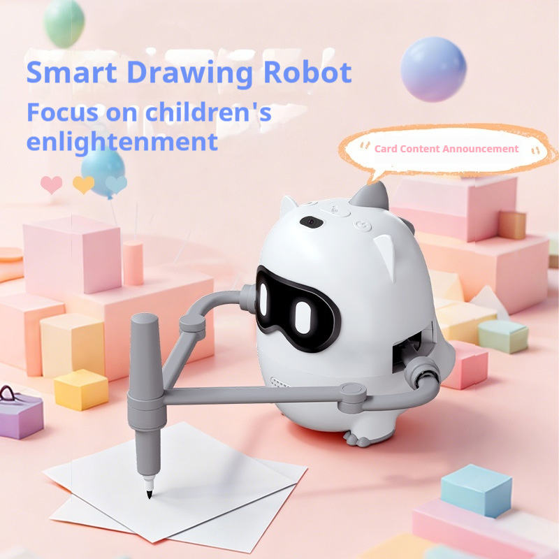 Kids Home Education - Uniwersalny Inteligentny Robot Dinozaur do Rysowania,