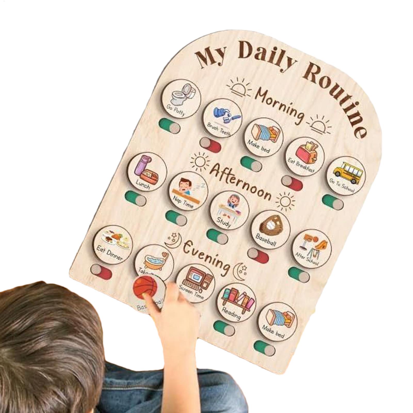 Kids Education Planner - Dzień na dzień dla dzieci Poranek