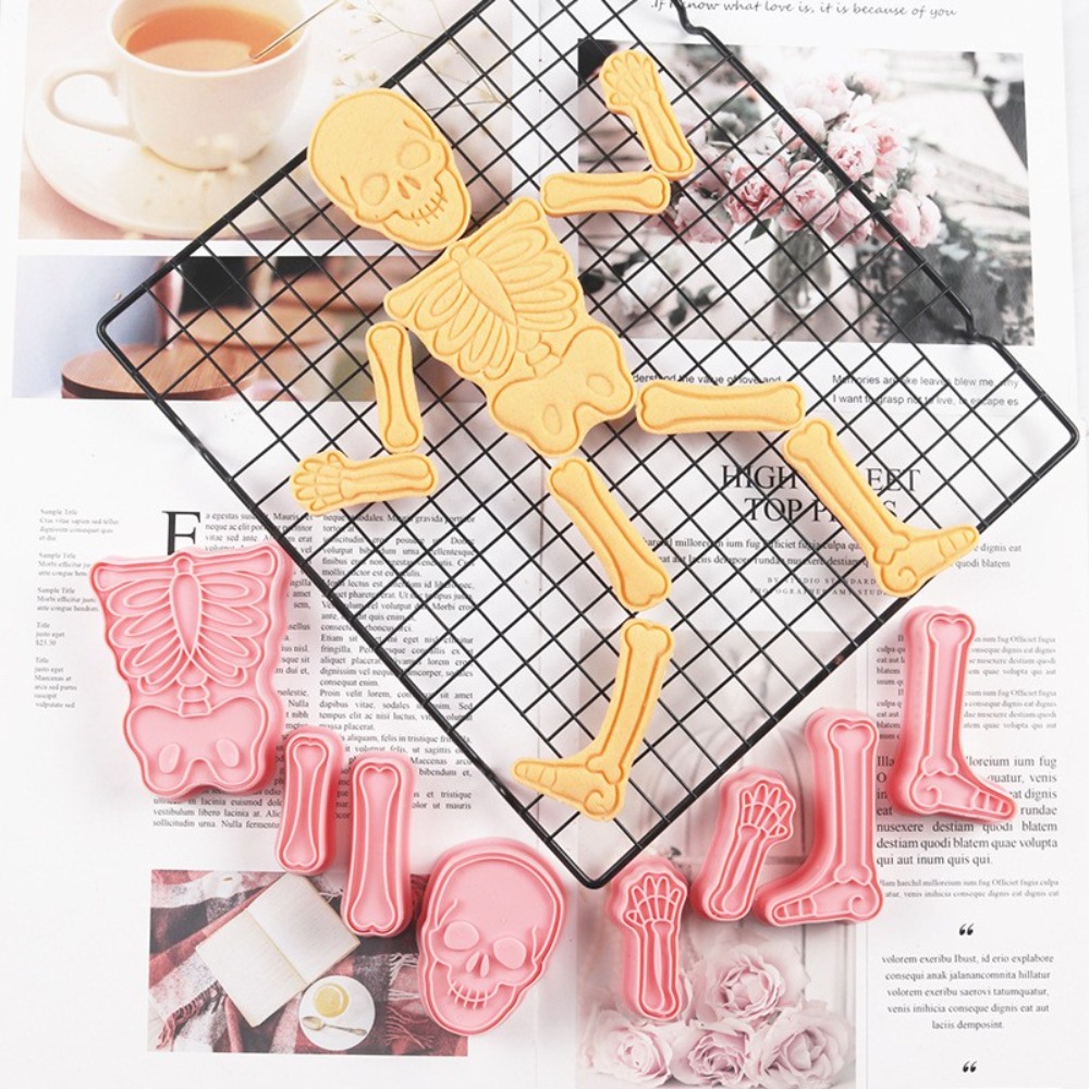 Human Body Puzzle - Forma do ciastek z fondantem na