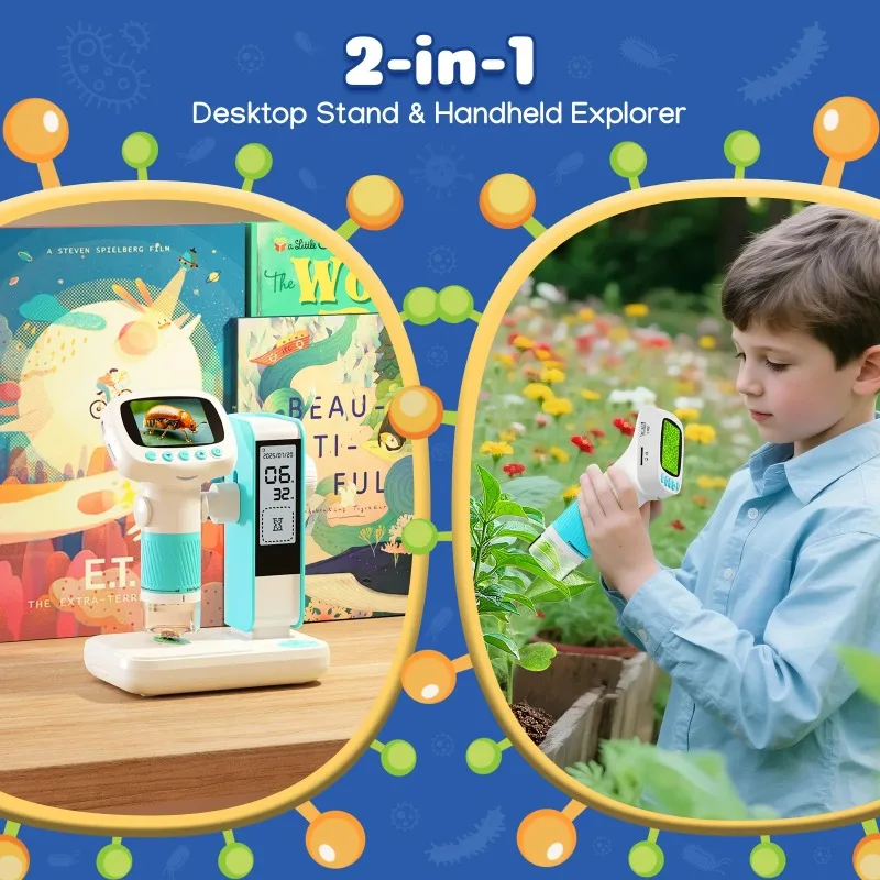 Mikroskop 2,0 cala dla dzieci  – Education Kids Definition recenzja i cena