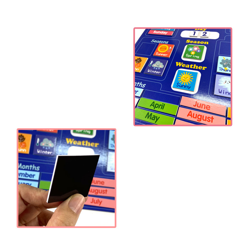 Drewniany kalendarz dla dzieci – Kids Education Planner recenzja i cena