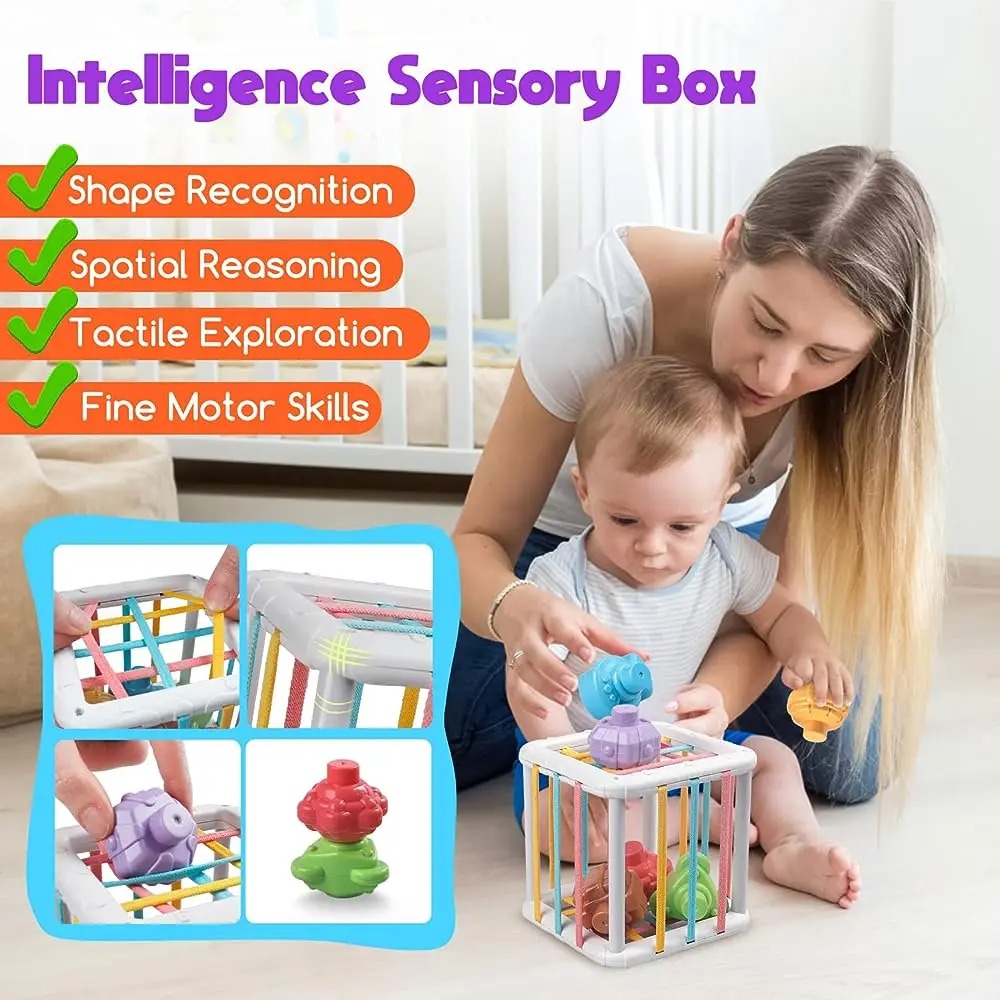 Kolorowa kostka Montessori do  – Kids Home Education recenzja i cena