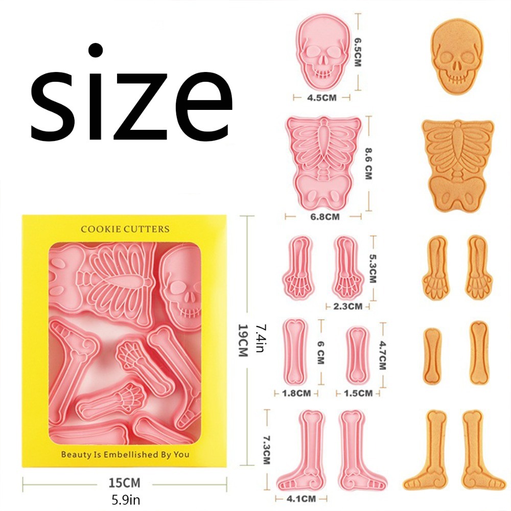 Forma do ciastek z fondantem n – Human Body Puzzle recenzja i cena